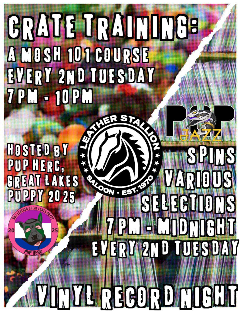 Crate Training: A Mosh-101 Course/ Vinyl Record Night